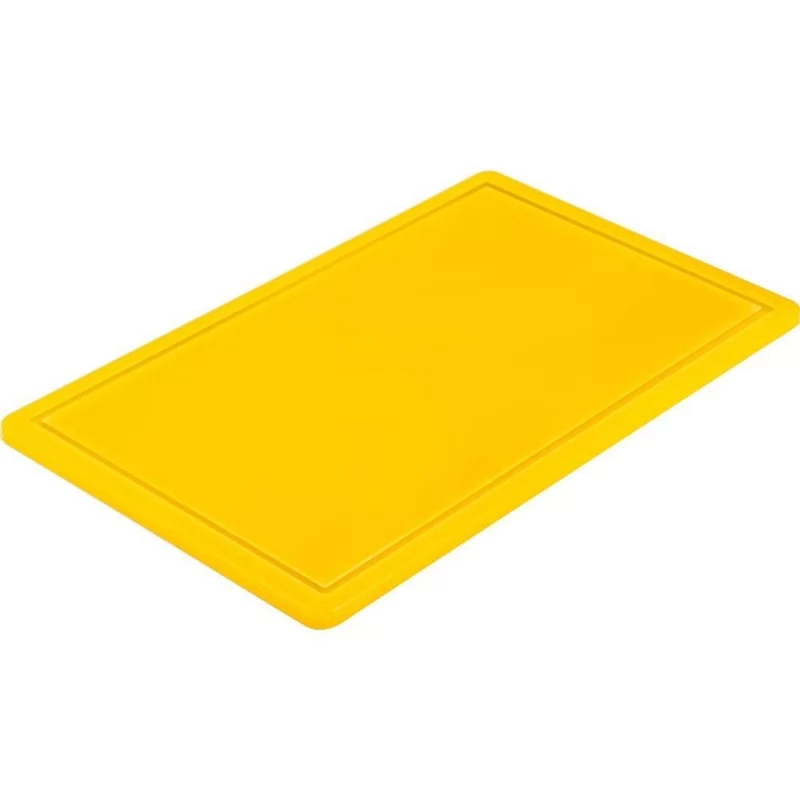 Дошка обробна жовта 530х325х15 мм Stalgast