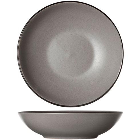 Тарілка супова SPECKLE GREY SOUP PLATE D20XH5.3CM