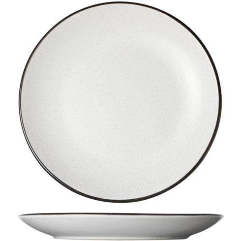 Тарілка десертна SPECKLE WHITE DESSERT PLATE D19.5XH2.5CM