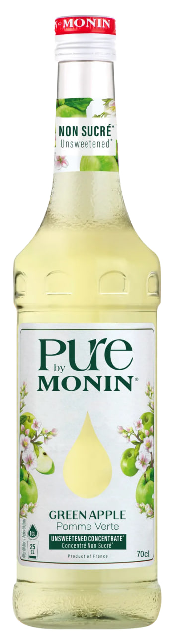 Сироп "MONIN" Зелене яблуко Pure 0,7л.НОВИНКА