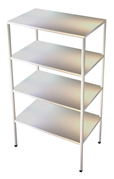 Стелаж Вик4-4П Повністю н\с, чотири полички