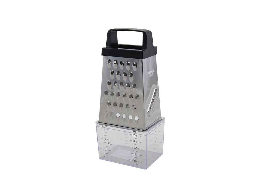 Терка 4-ри гранна з контейнером Kamille