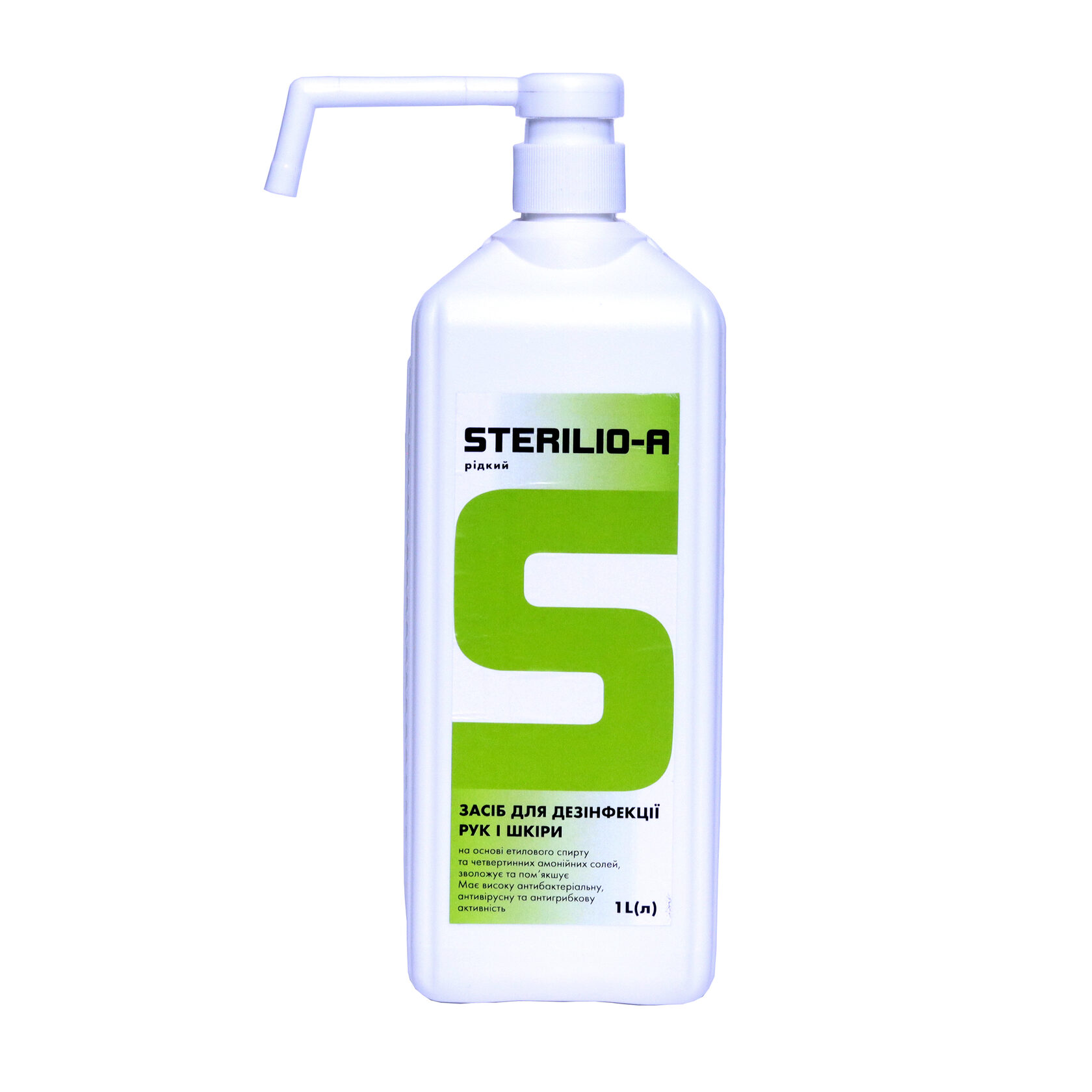 Засіб для дезинфекції рук "Sterilio-A" 1л. (9)